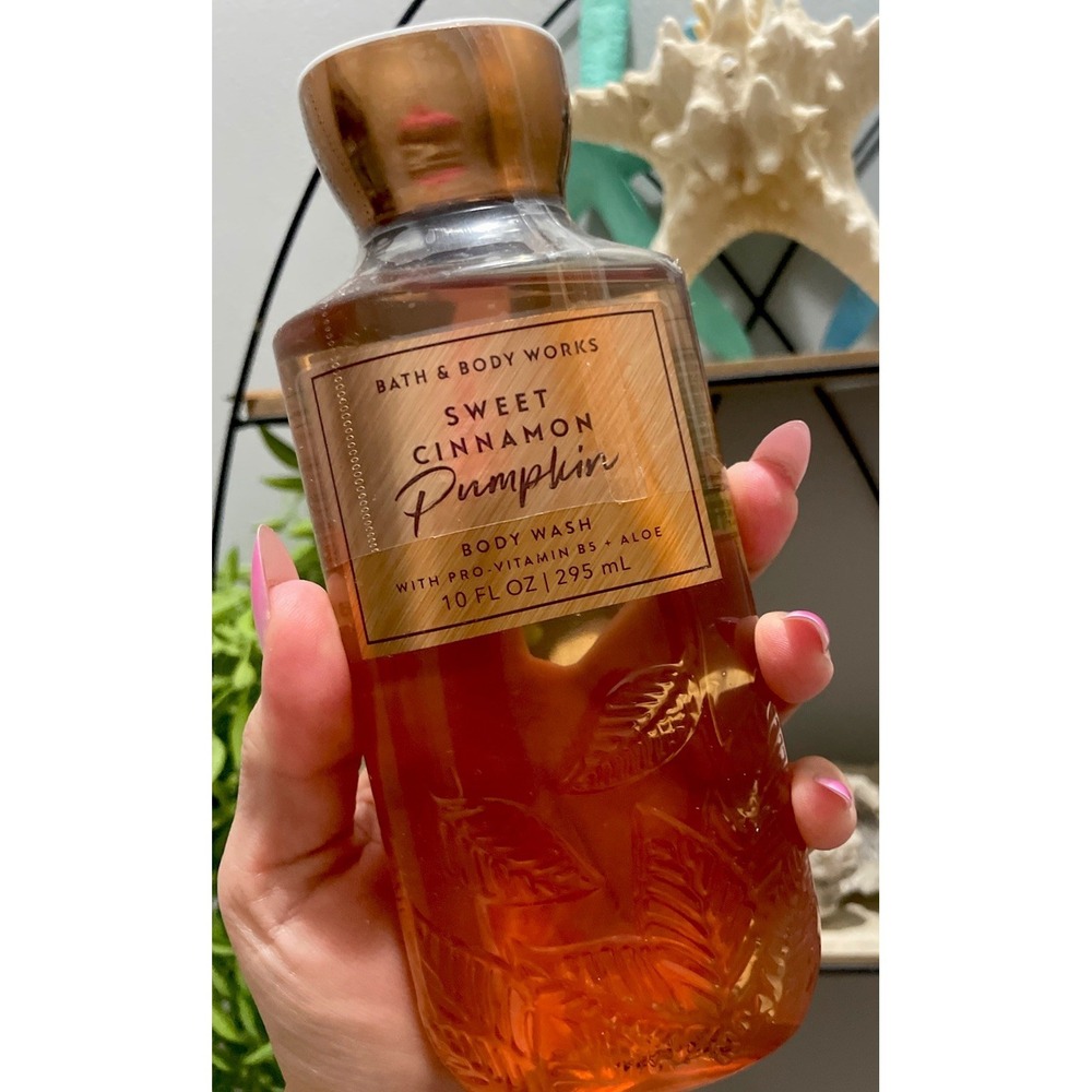 NEW 1 Bath & Body Works SWEET CINNAMON PUMPKIN Shower Gel Body Wash discontinued